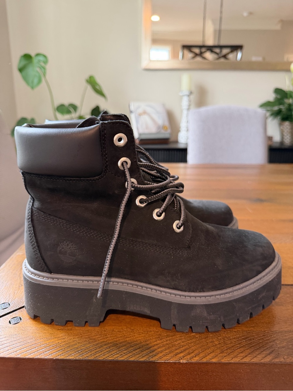 Timberland Black Insole Ortholite Logo Sneakers